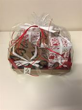 Pukka Adventskalender i flot gavekurv
